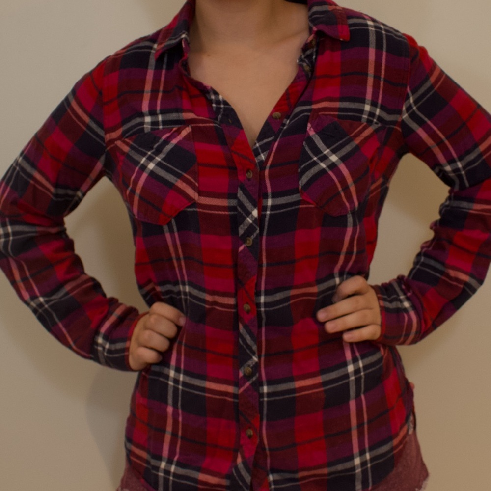 Plaid Flannel Shirt